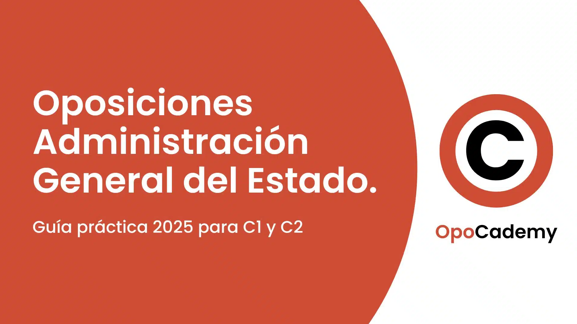Oposiciones Administración General del Estado opoacademy